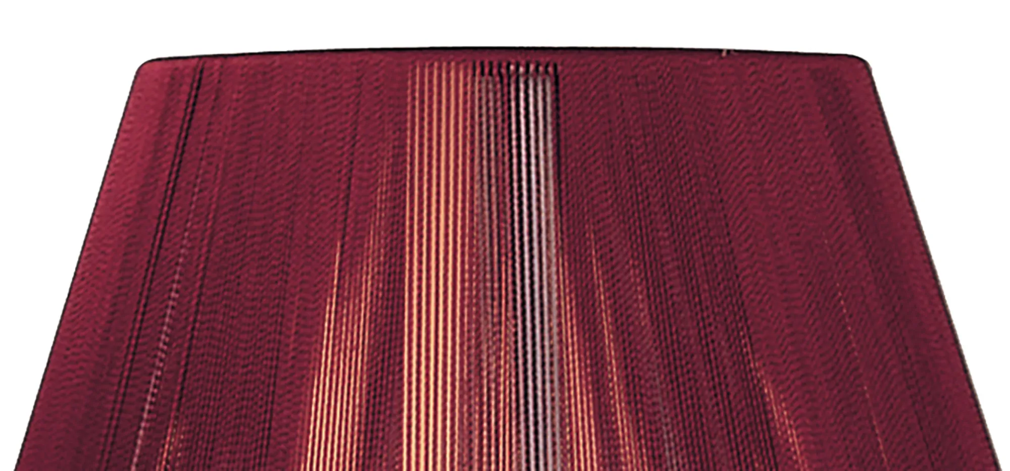 Silk 30cm String Shade Red Wine MS034  Mantra Fusion Silk String Shades